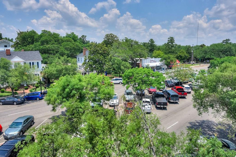 Aiken - aerial view